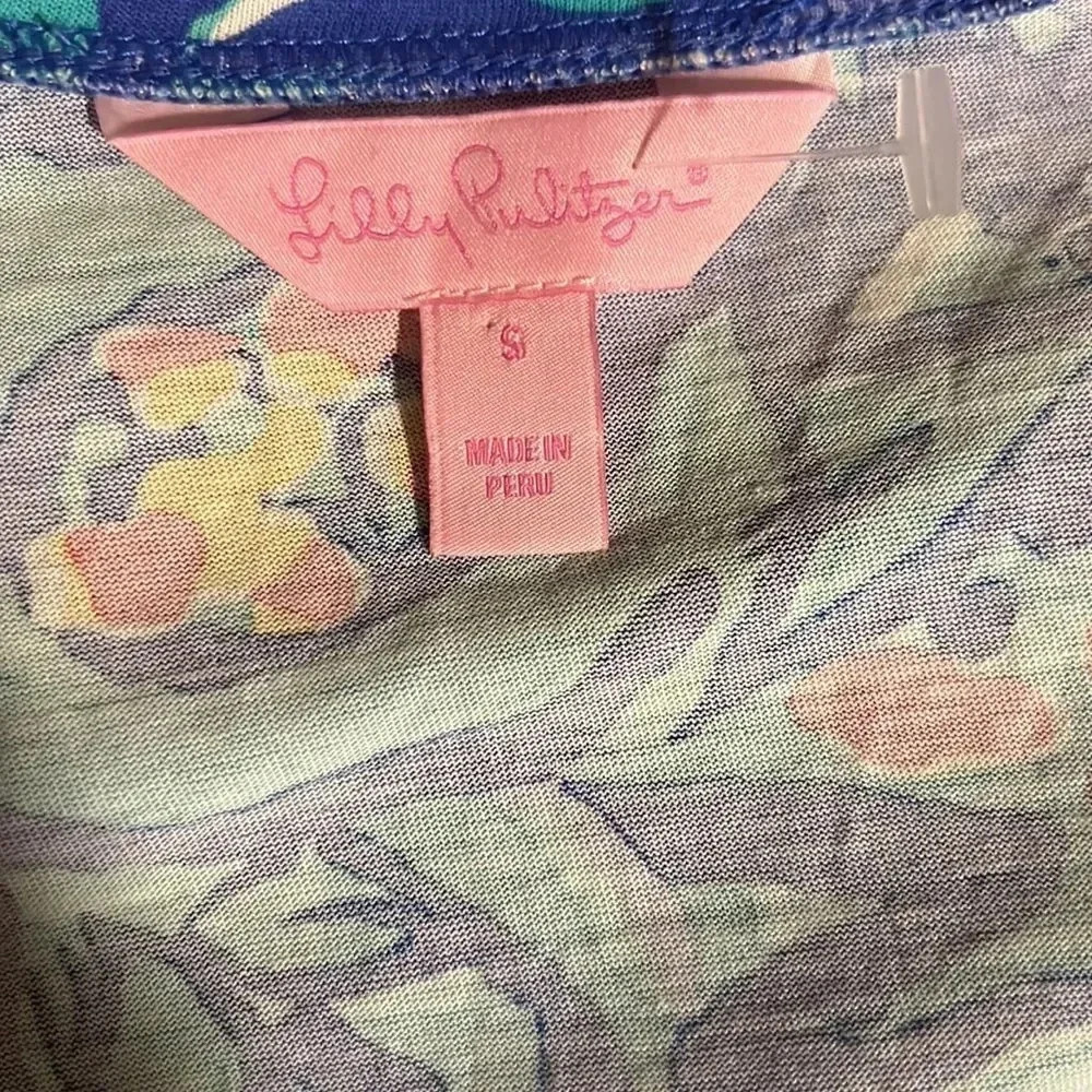 Lilly Pulitzer Arielle Mai Tai Blue Purple - Picture 7 of 7
